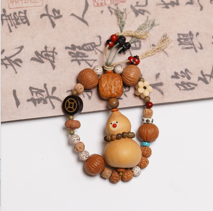 土豪猴头吉福葫芦把件ZC10A0135