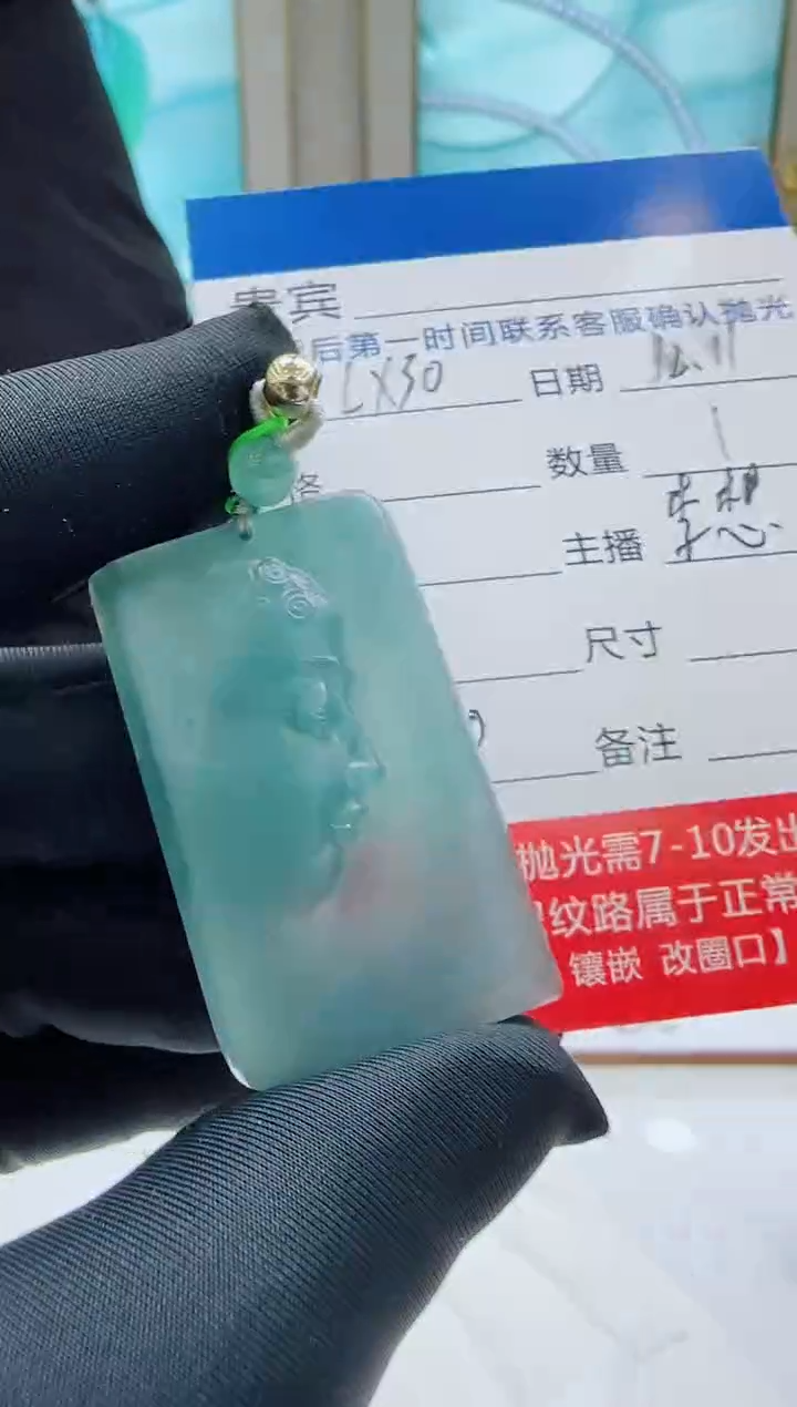 未镶嵌定制翡翠LX30翡翠吊坠-多样性发其一