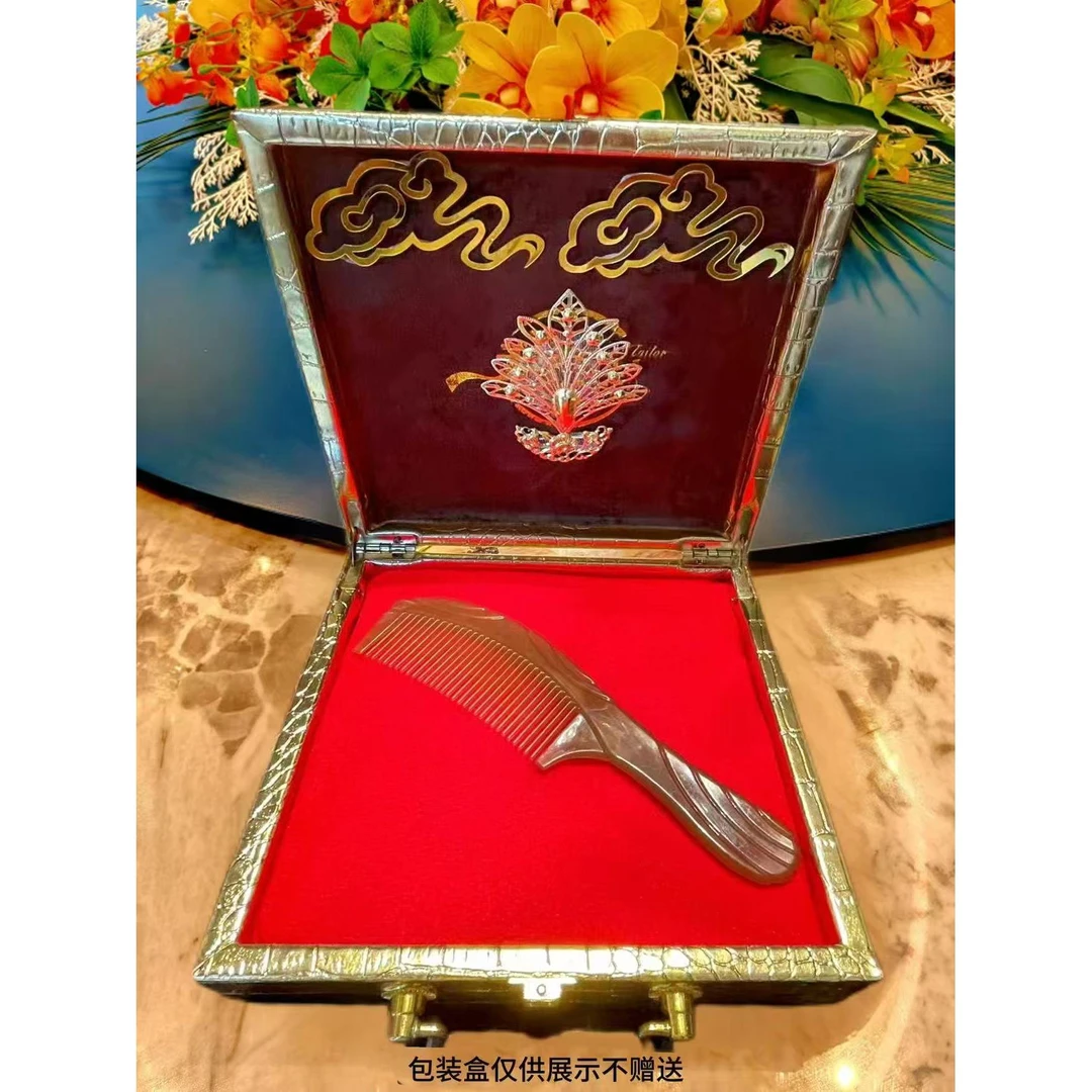 牛筋梳护发按摩头皮经络梳子一只装 欣伊人