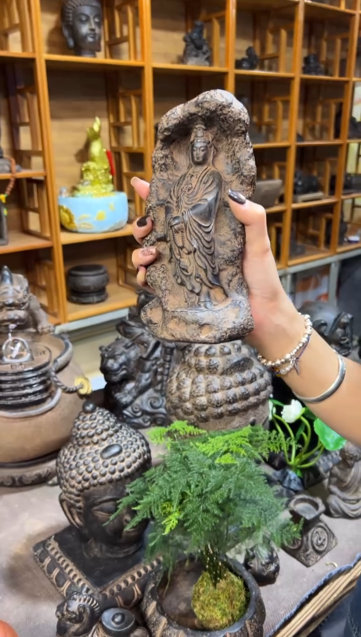 陶土【火山泥】普慈观音
