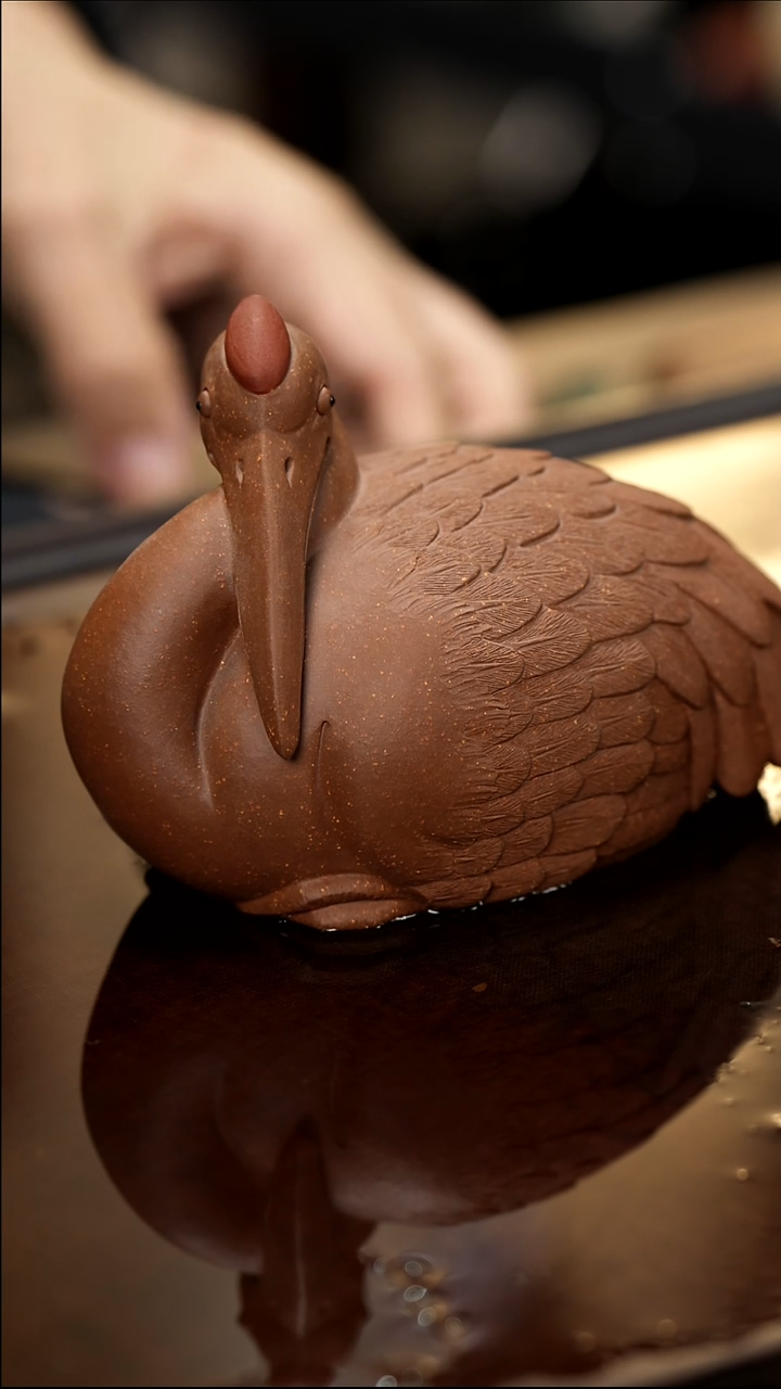 紫砂茶宠紫砂鸿运当头