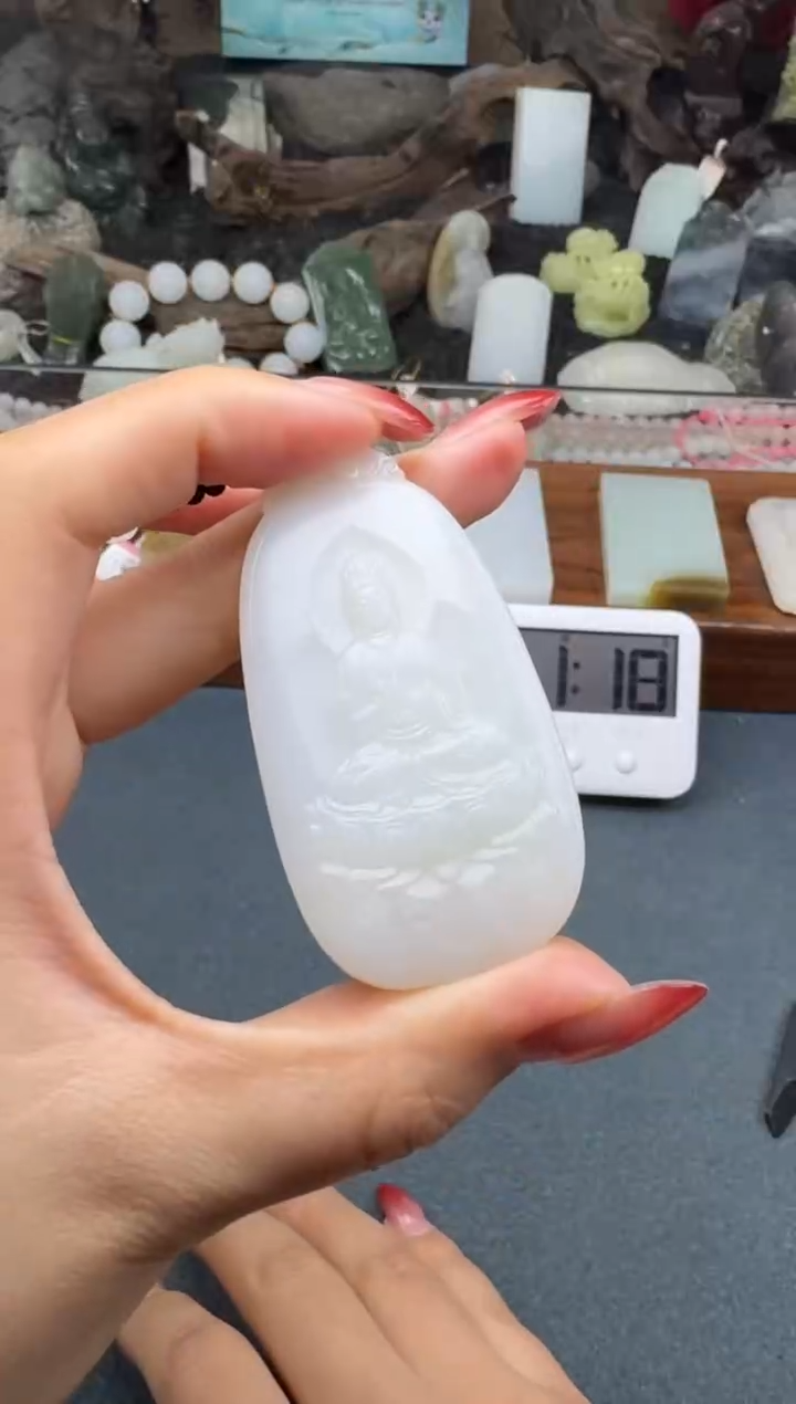 【闪购商品】和田玉未镶嵌颈饰垚垚