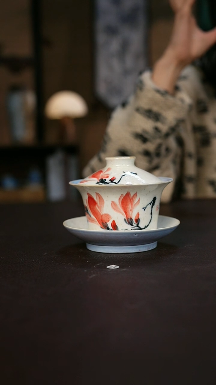 【闪购商品】景德镇陶瓷杯碗柴烧多人