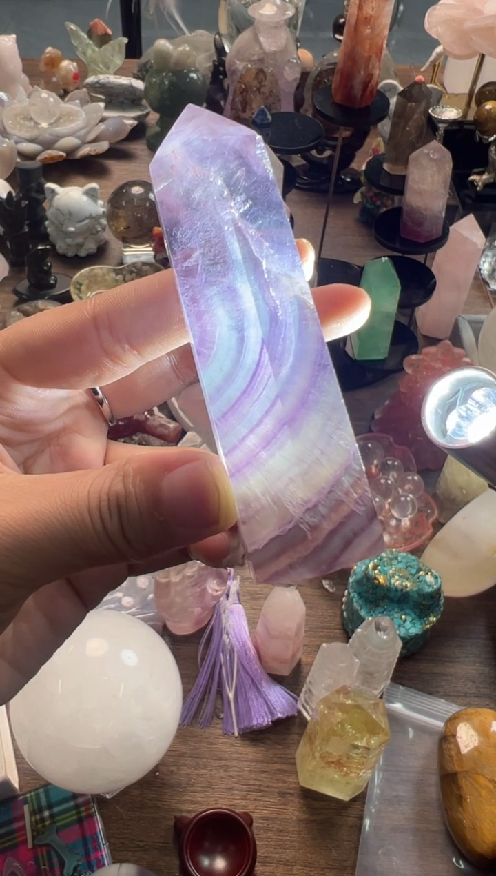 未镶嵌珠宝奇石萤石M400