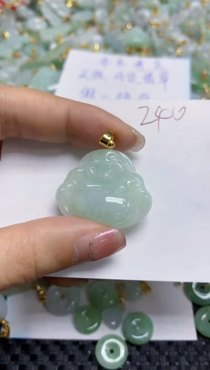 【闪购商品】翡翠颈饰合金   天然A货翡翠