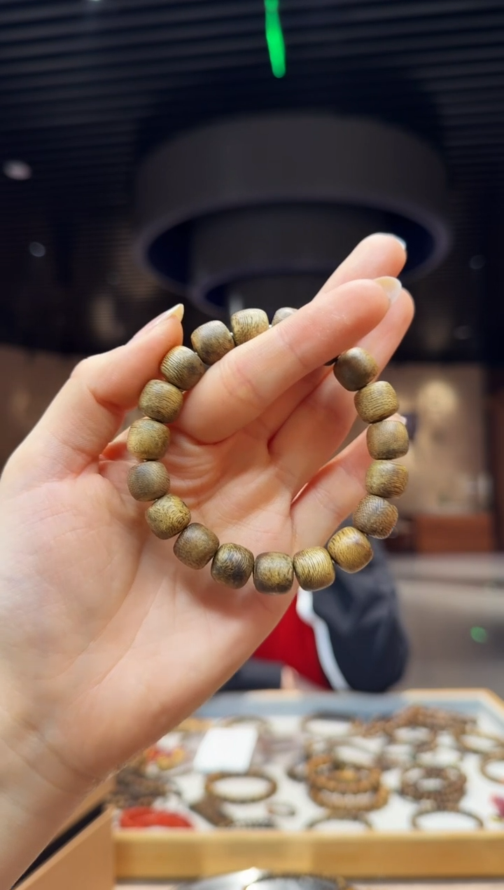 【闪购商品】沉香手串海南沉香单圈鼓珠