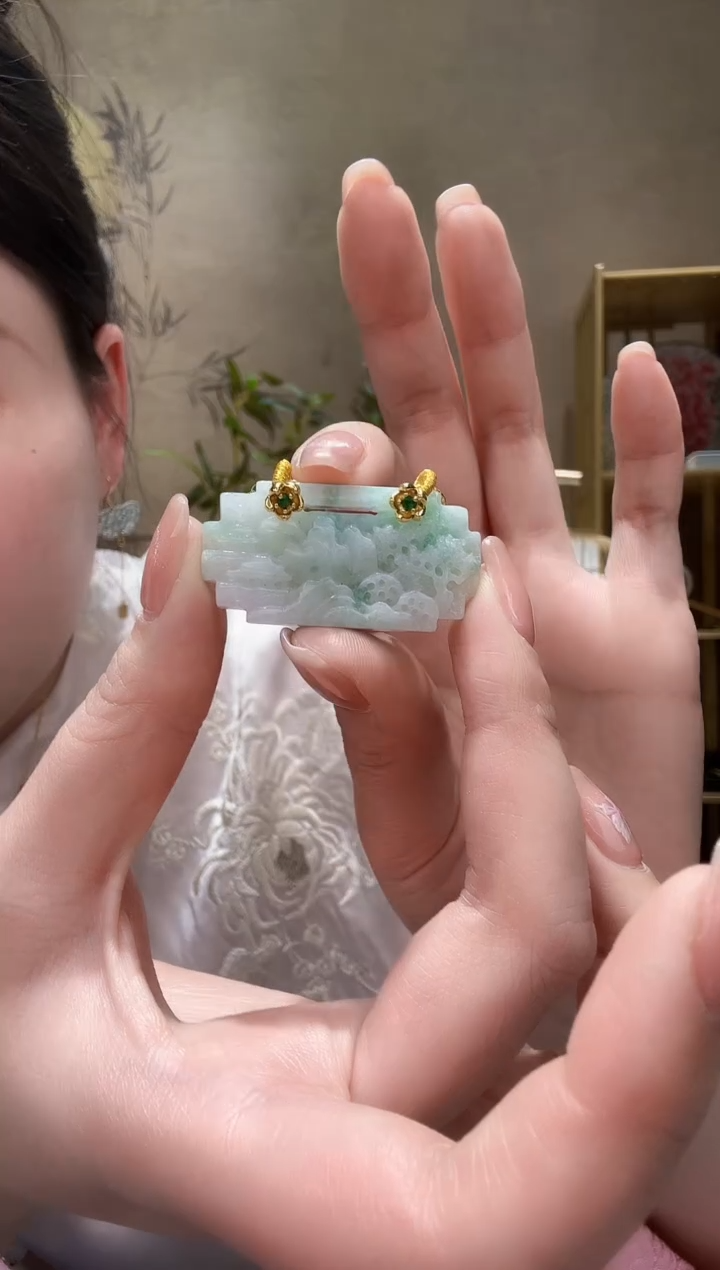 【闪购商品】翡翠颈饰未镶嵌吊坠