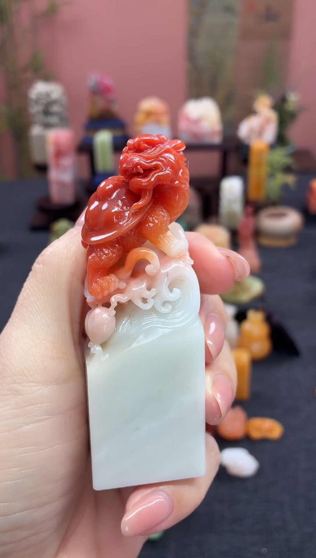 昌化石印石韩*汐8888 8 