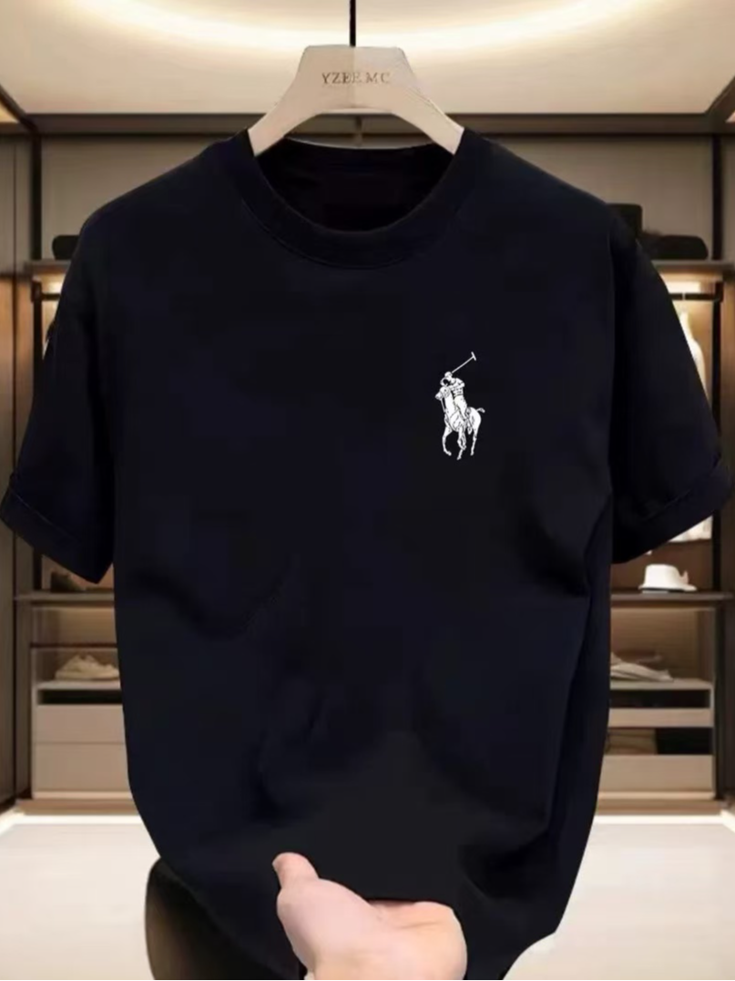 【100%纯棉】2025潮流纯棉圆领短袖百搭男女同款情侣款多种图案03