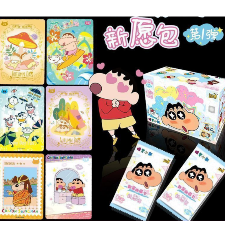 【波比厚麦-新愿】蜡笔小新新愿第一弹收藏卡牌正版动漫周边典藏卡