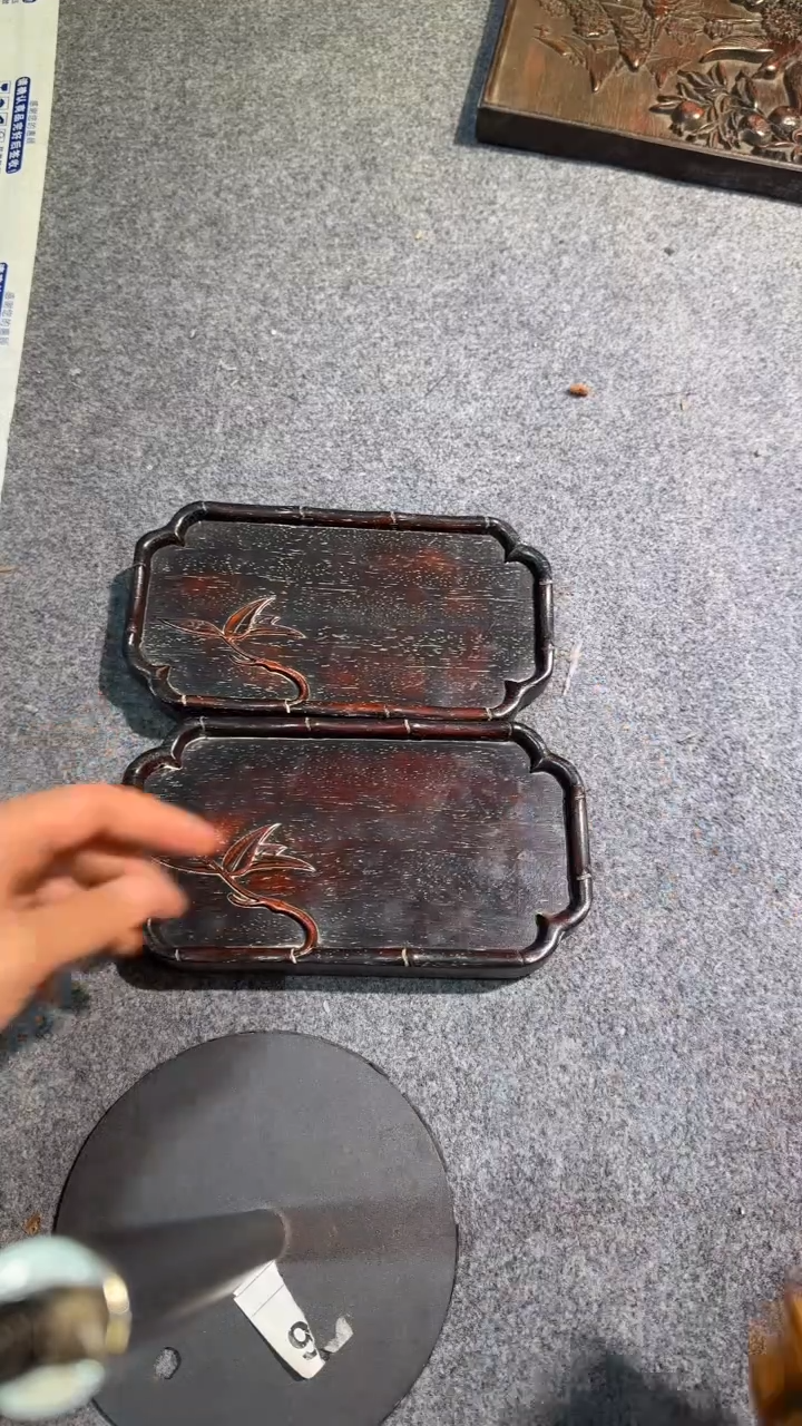 檀香紫檀（小叶紫檀）紫檀拆件雕刻板以直播间实物为准