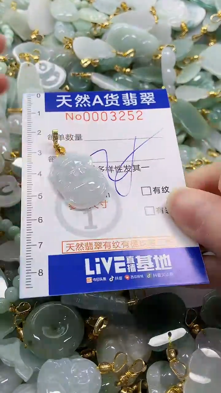 颈饰未镶嵌翡翠纯天然a货翡翠