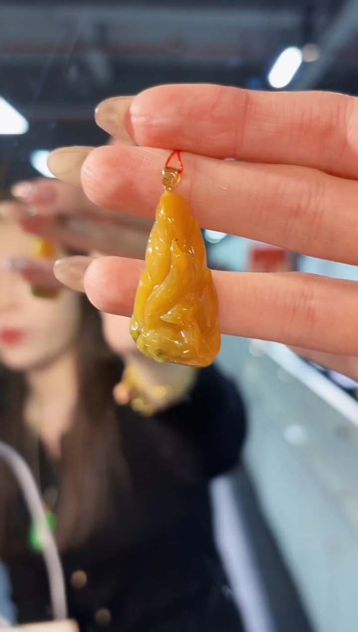 【闪购商品】翡翠颈饰18K金镶嵌缅料A货/支持复检/一件