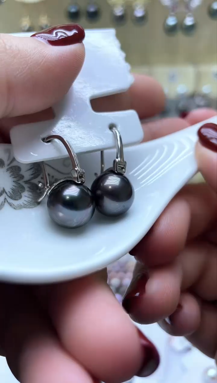 【闪购商品】海水珍珠耳钉未镶嵌1