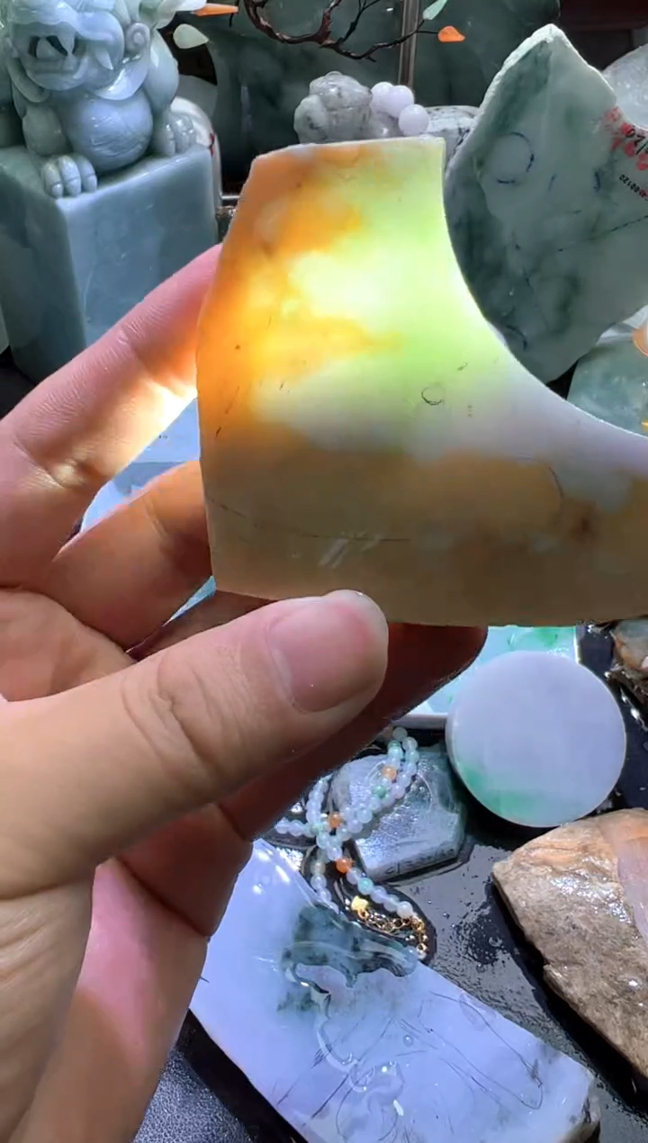 未镶嵌挂件翡翠天然缅甸翡翠A货