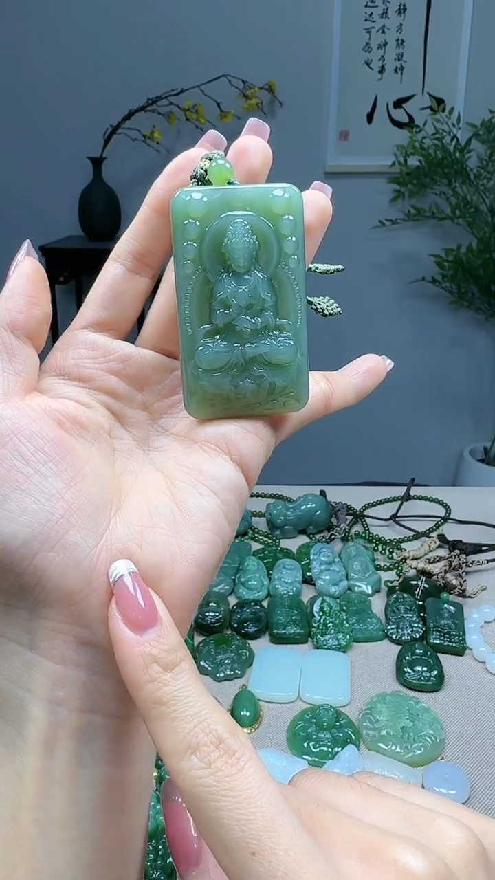 未镶嵌和田玉挂件1