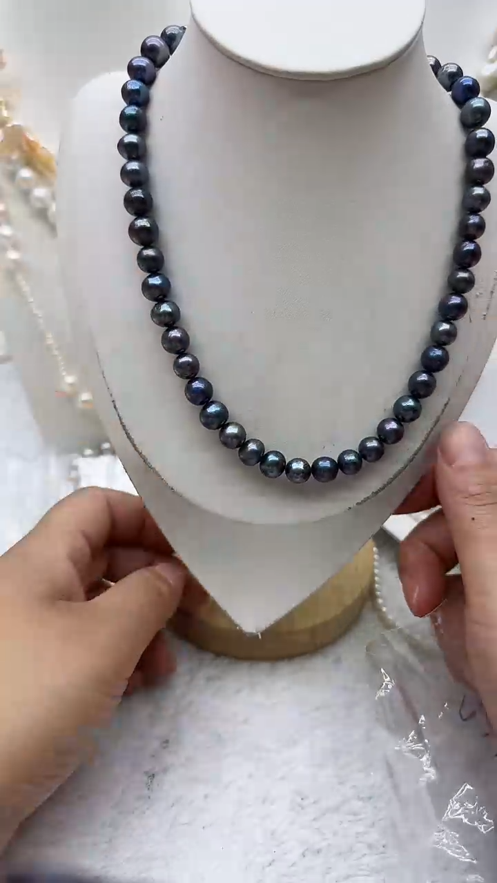 淡水珍珠未镶嵌套链2