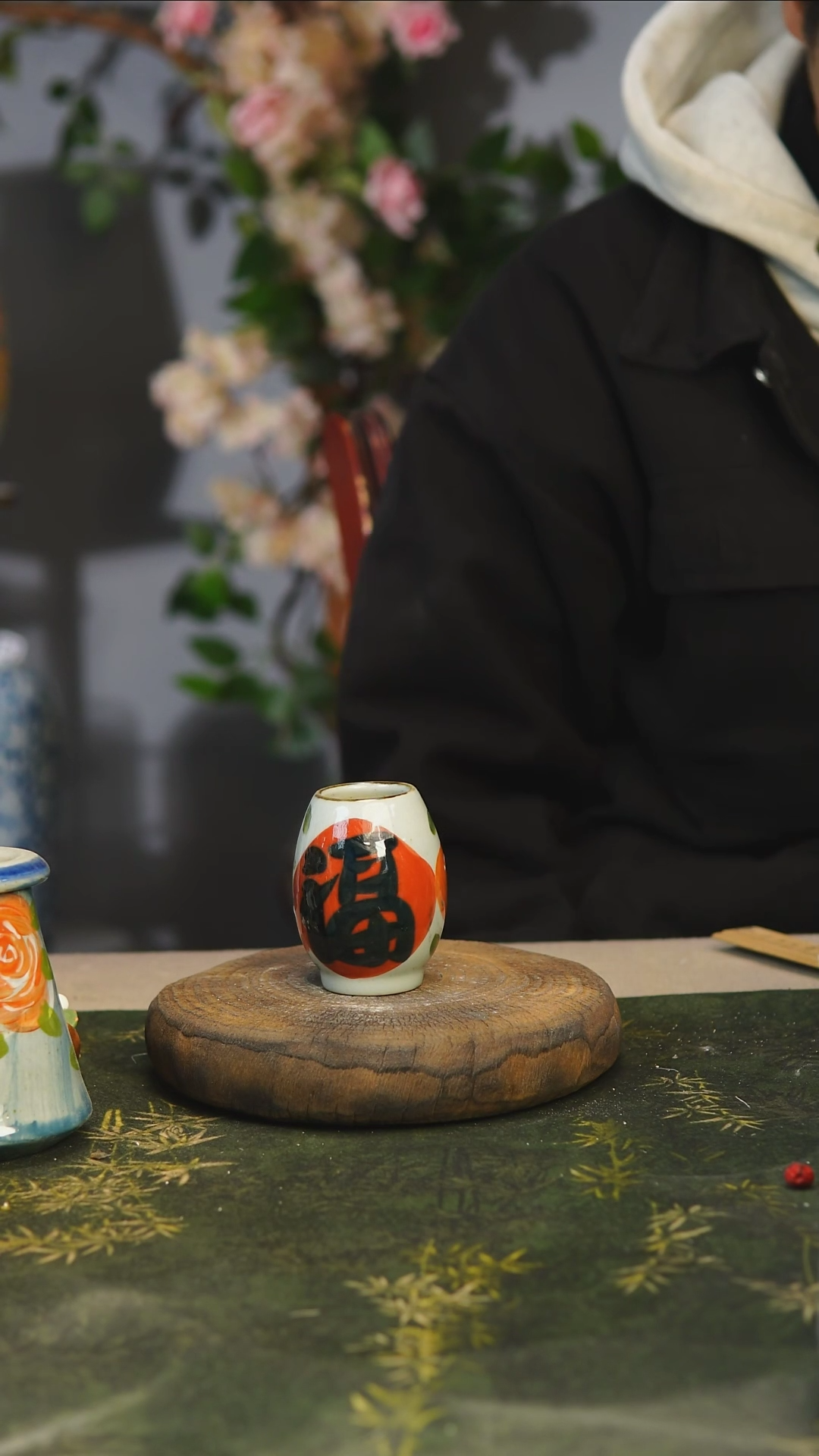【闪购商品】景德镇釉下彩手绘花瓶74