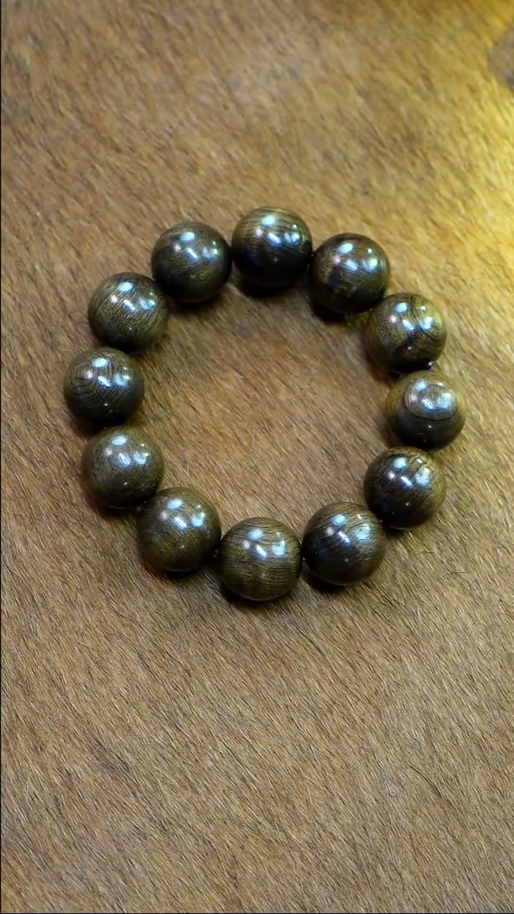【闪购商品】金丝楠手串/手链金丝楠龙胆纹2.0圆珠