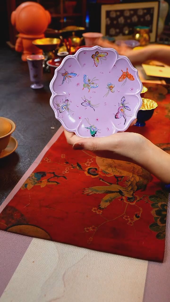 茶杯紫砂【宜景窑系列】壶承