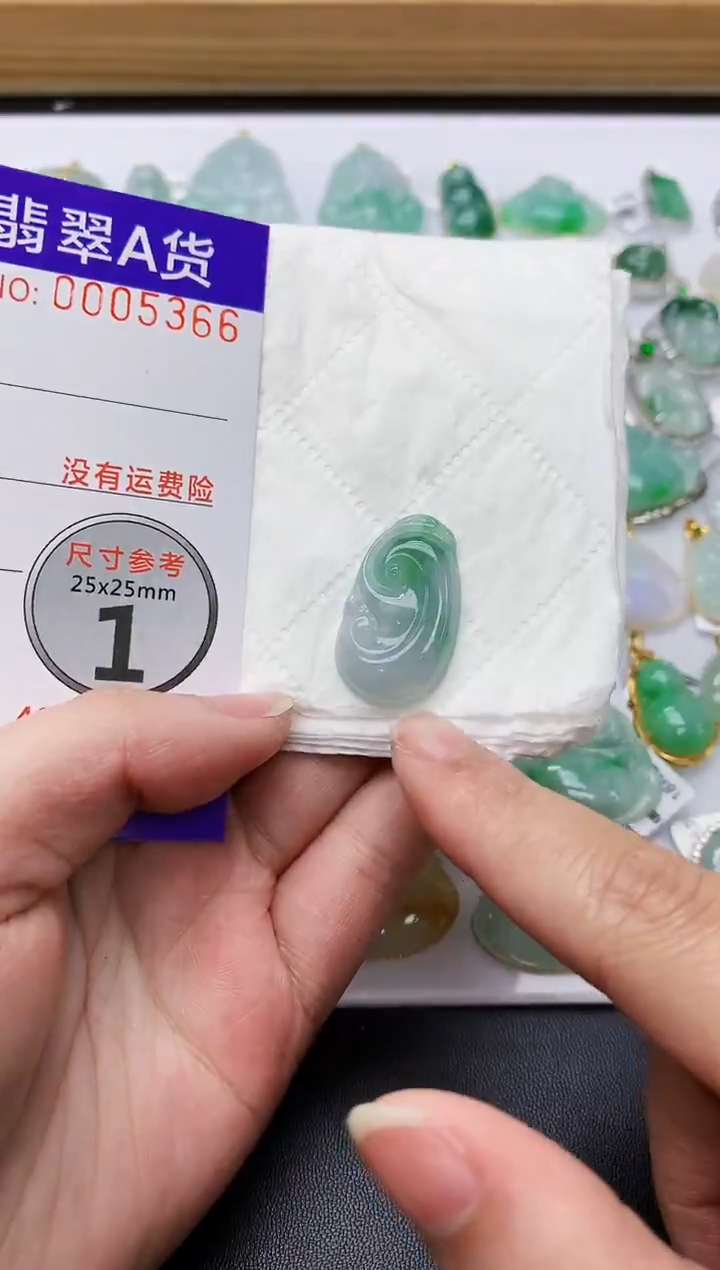 颈饰未镶嵌翡翠天然A货