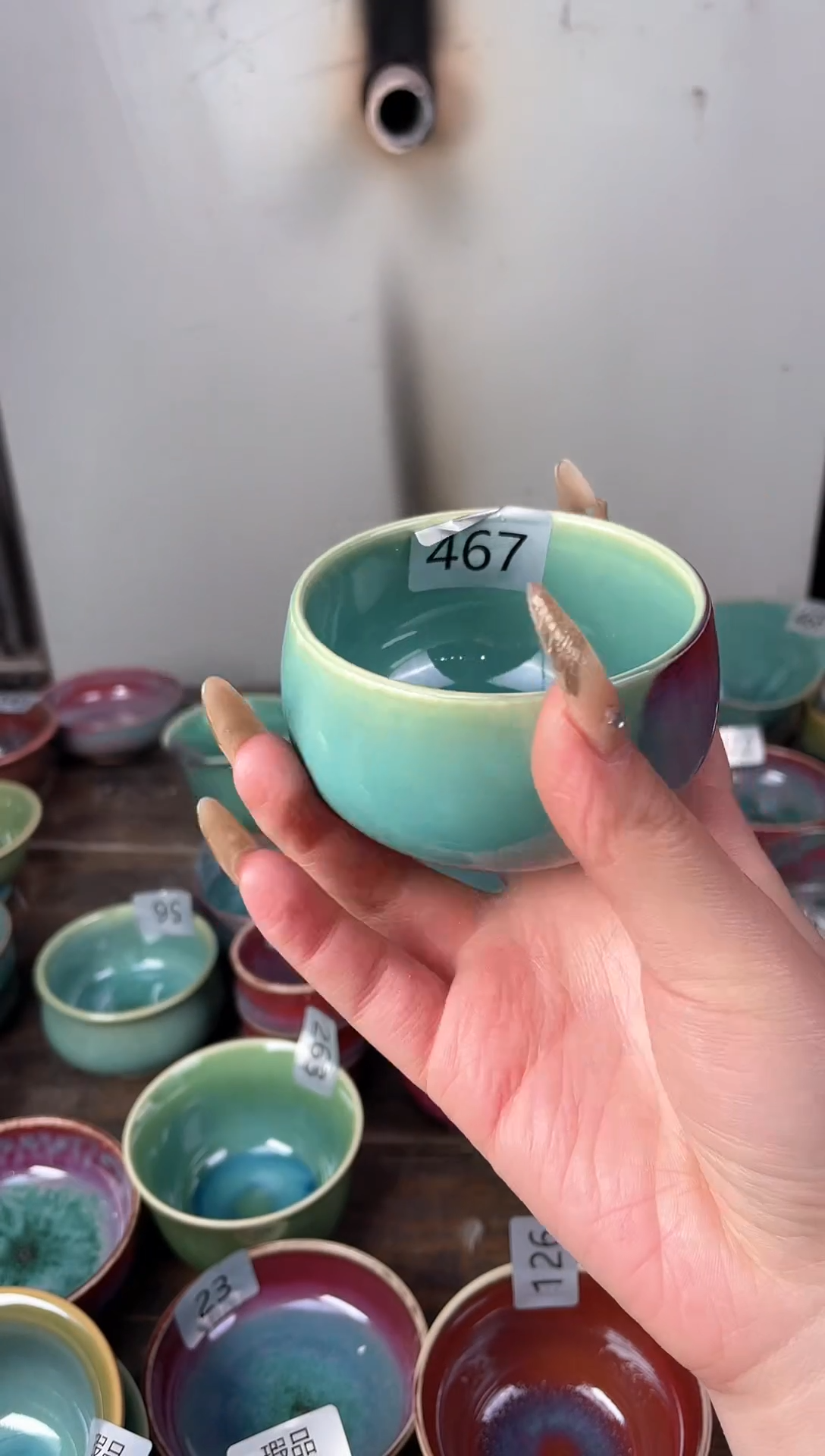 【闪购商品】摆件钧瓷手工茶器窑变