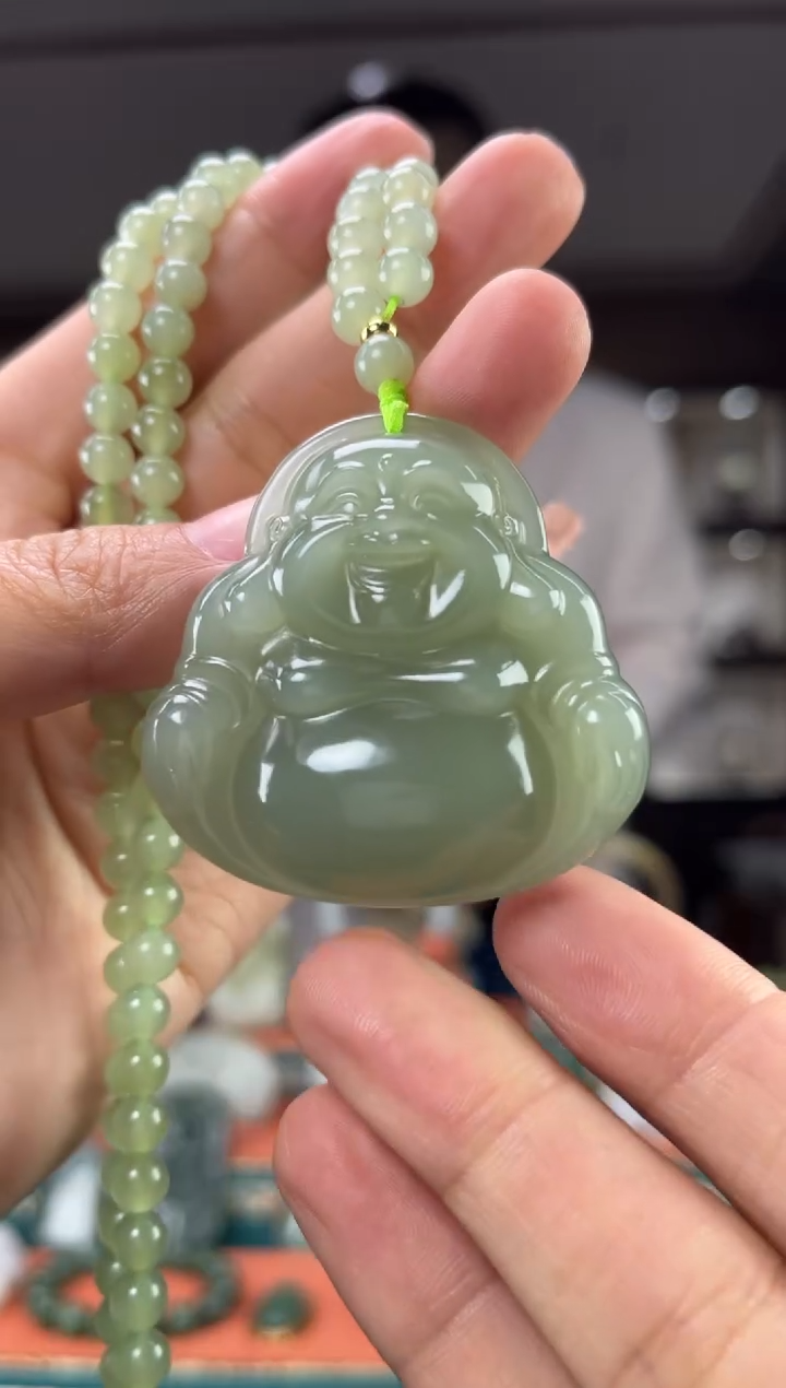 【闪购商品】和田玉颈饰未镶嵌佩佩45mm左右