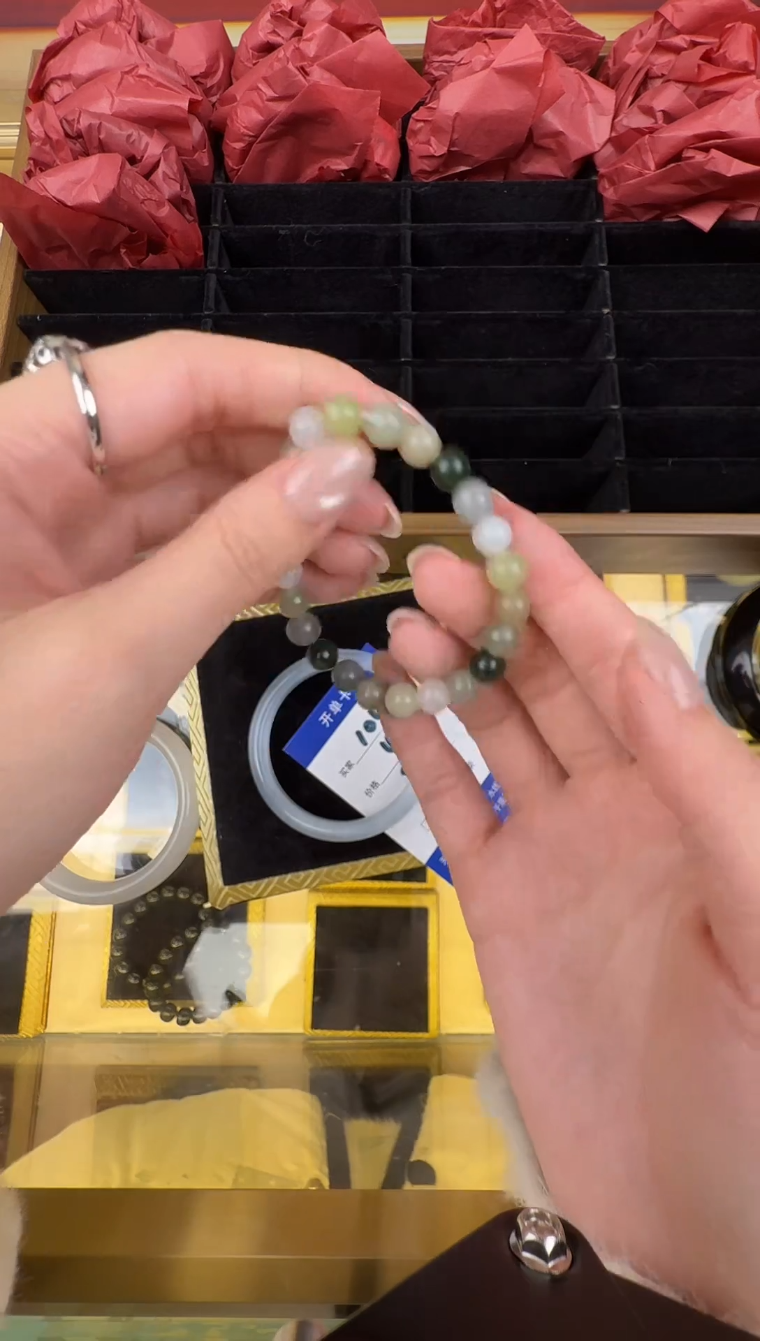 未镶嵌手镯石英质玉888