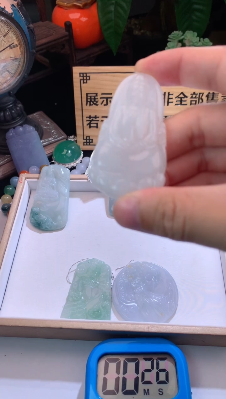 【闪购商品】定制翡翠未镶嵌毛货不退不换