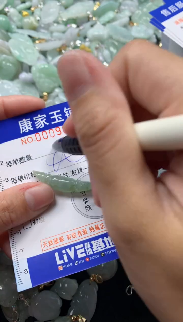颈饰未镶嵌翡翠9071