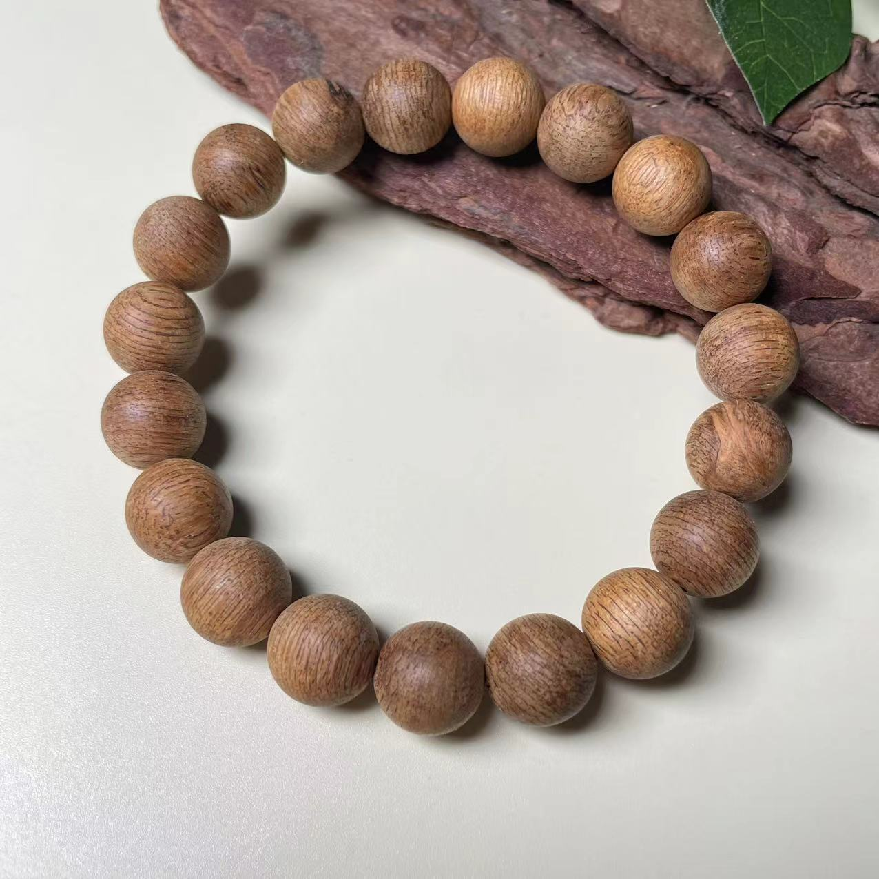 沉香【金腾婷婷】海南琼中沉香王单圈手串 10mm左右