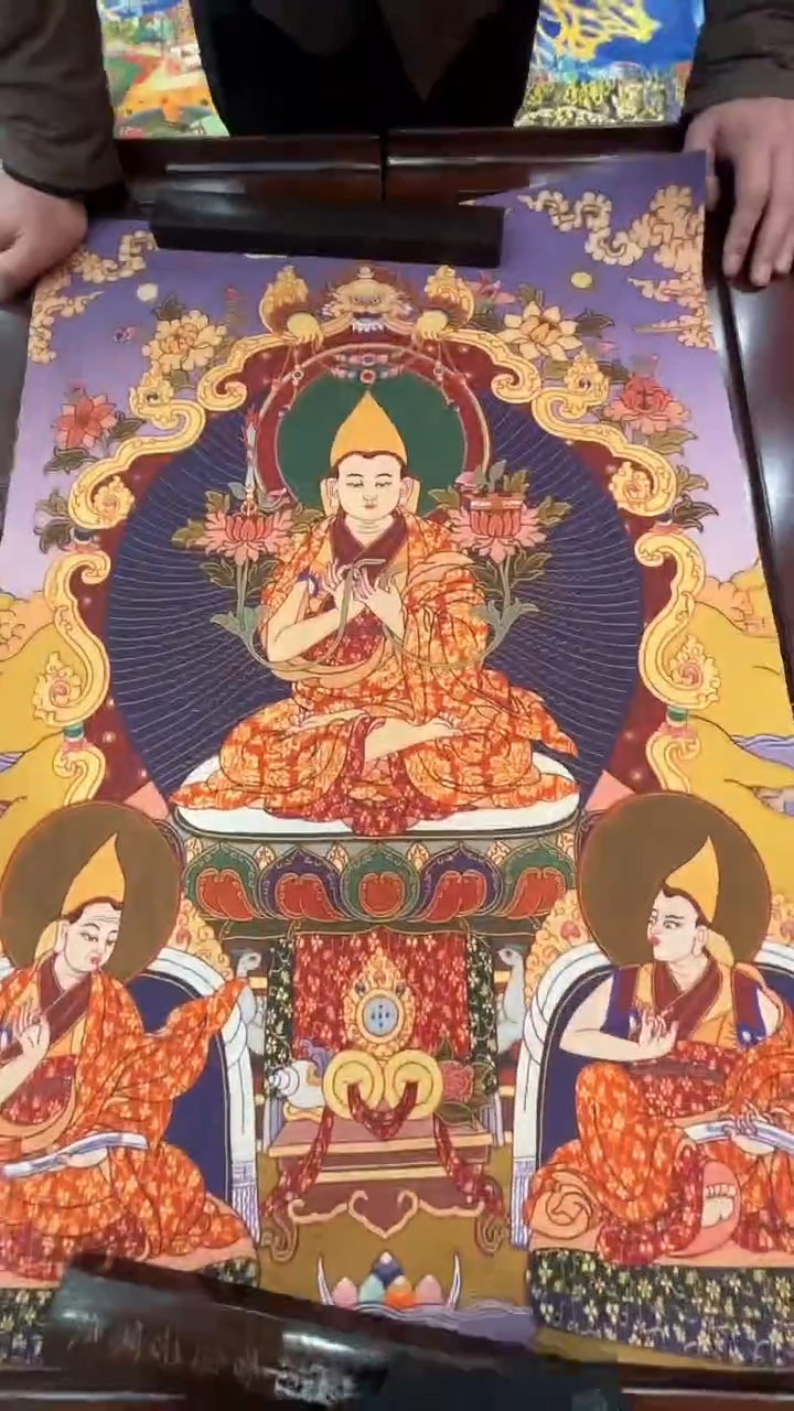 卷轴画唐卡16086