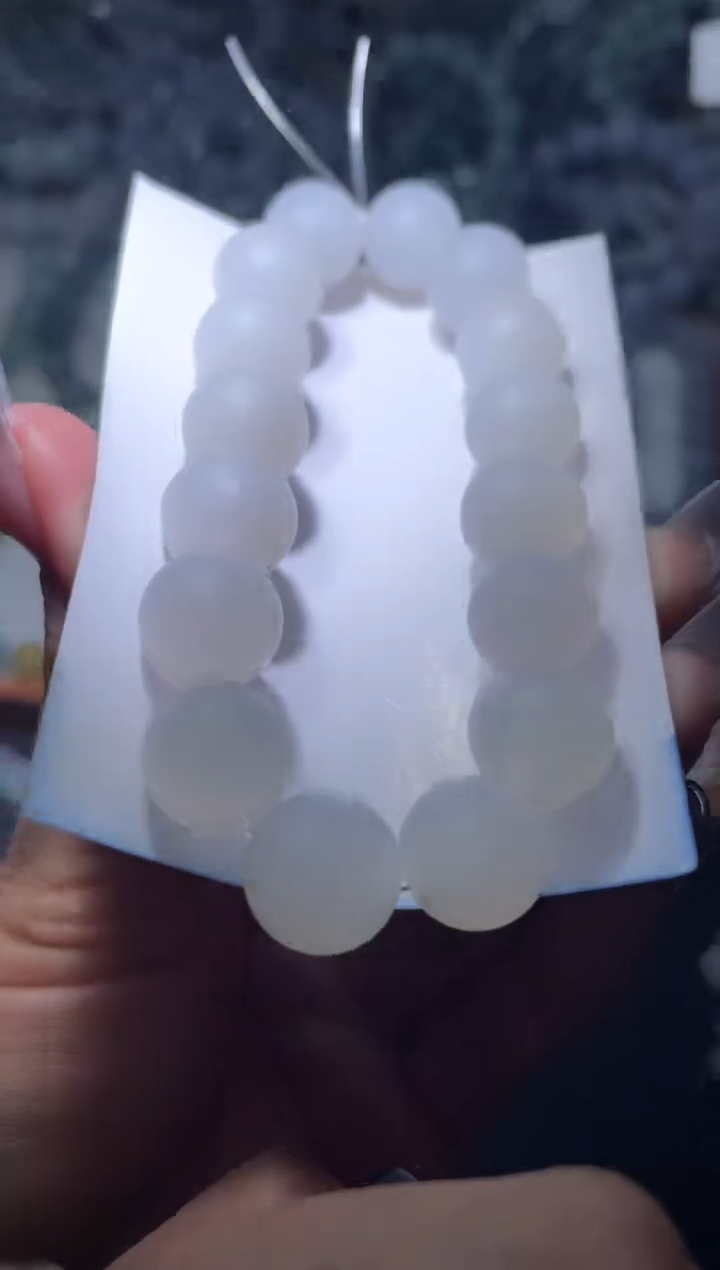 定制翡翠未镶嵌天然缅甸A货翡翠手串11