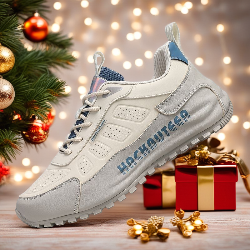 火枪手正版2024秋冬季轻奢男士休闲运动鞋皮面舒适帕拉鞋百搭潮鞋