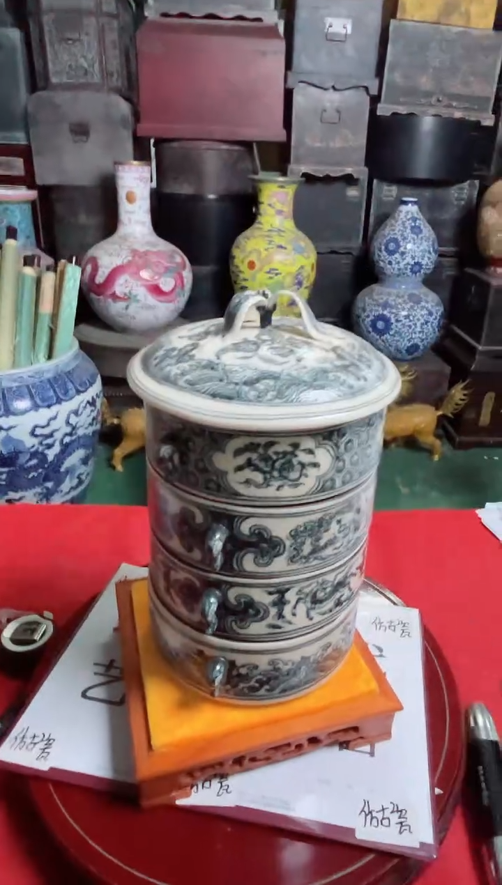 摆件陶高端陶瓷L425