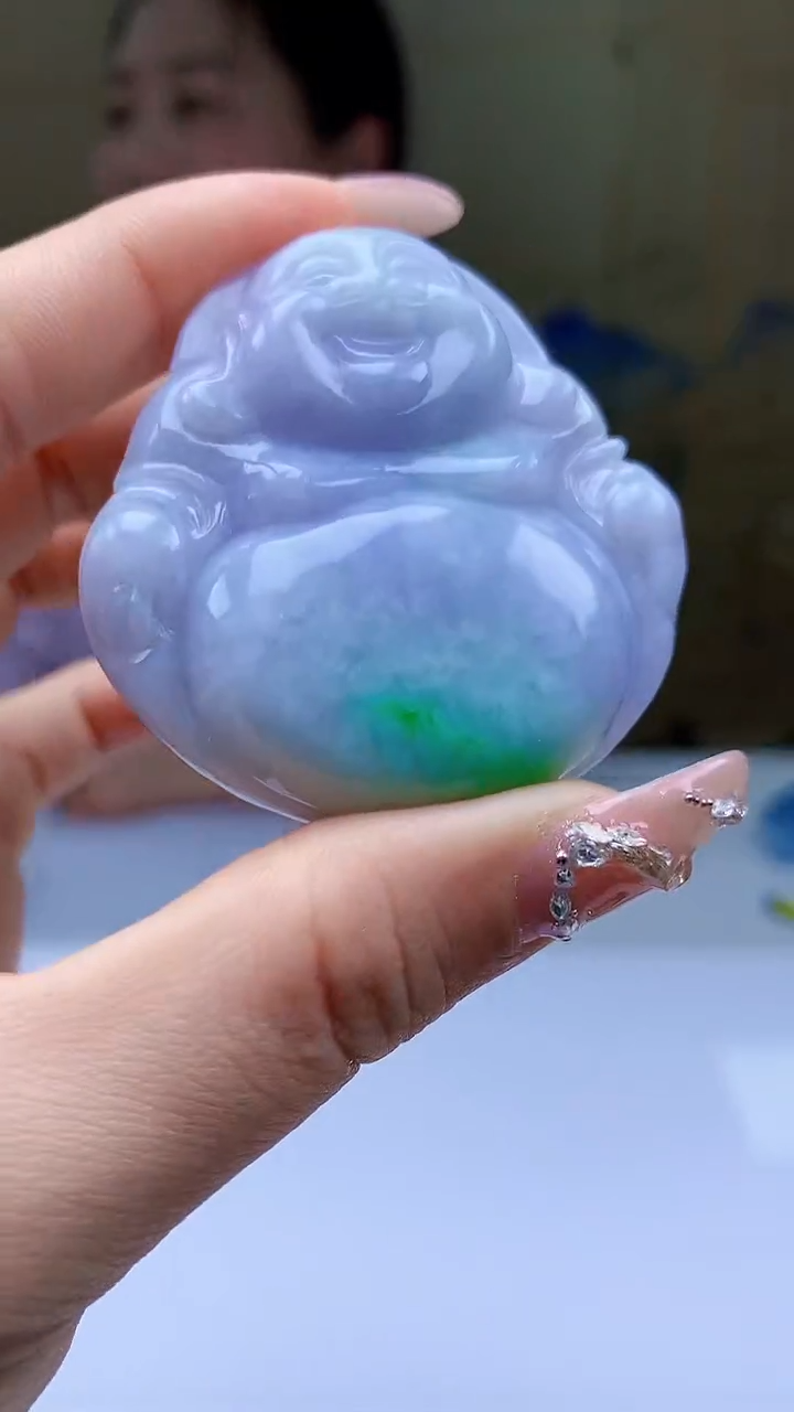 【闪购商品】定制翡翠未镶嵌4902ty-毛货挂件203