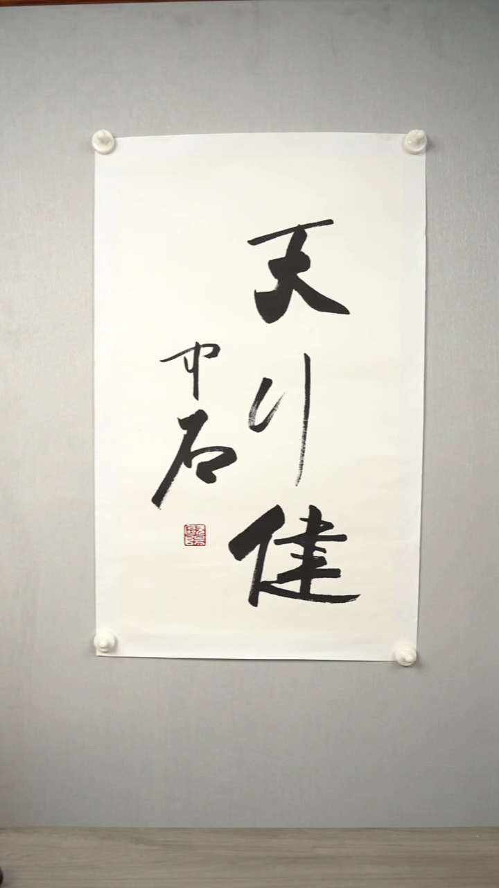 书法健****乐欧阳zs老师 天行健 托底