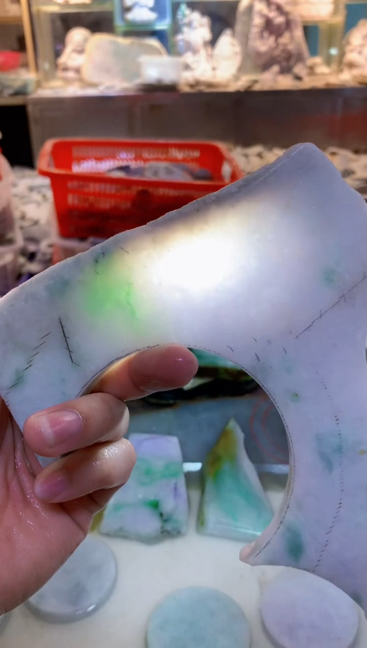 翡翠未镶嵌颈饰0朗0翡翠珠宝262