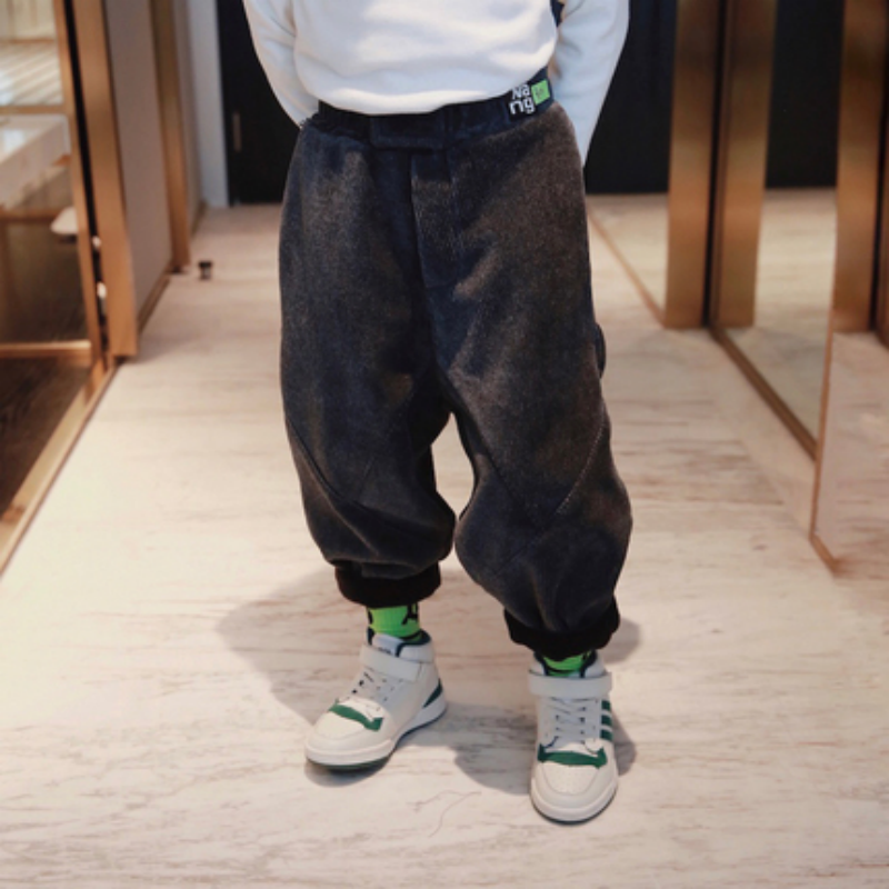 K1910儿童灯芯绒裤子绒