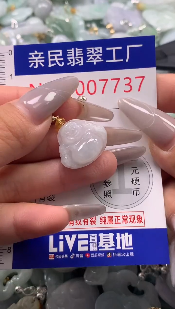 颈饰未镶嵌翡翠7737