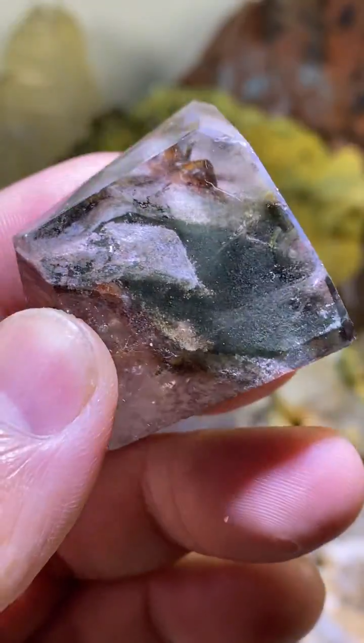 未镶嵌珠宝半成品水晶9号幽灵随形