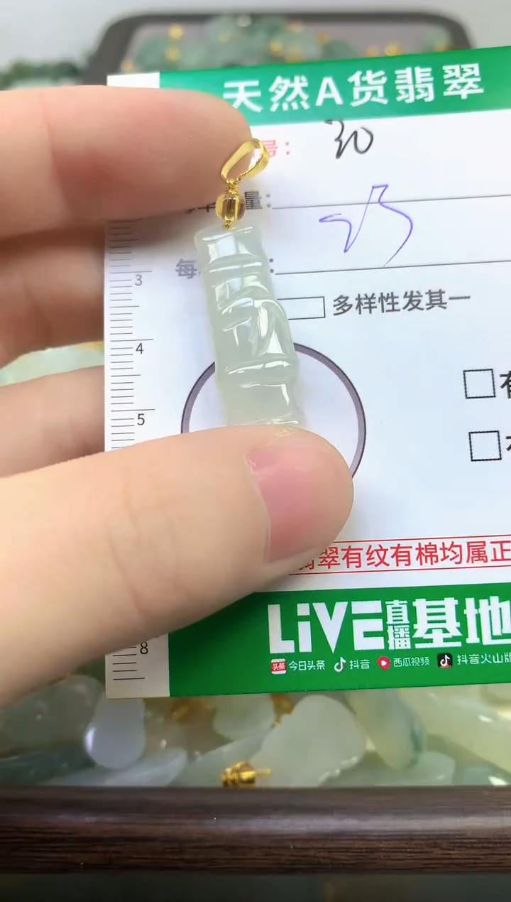 颈饰未镶嵌翡翠纯天然缅甸A货翡翠