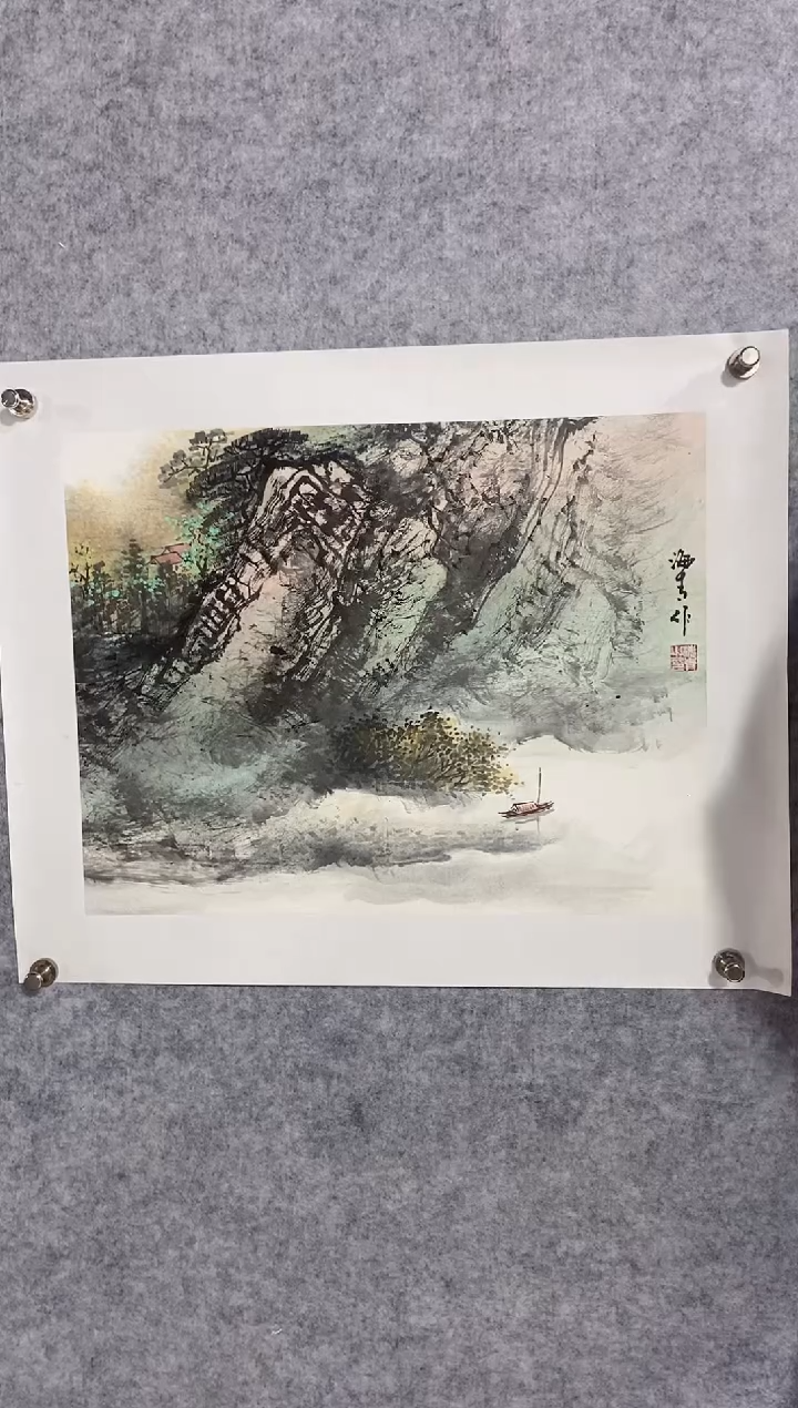 【闪购商品】国画刘海青国画作品19