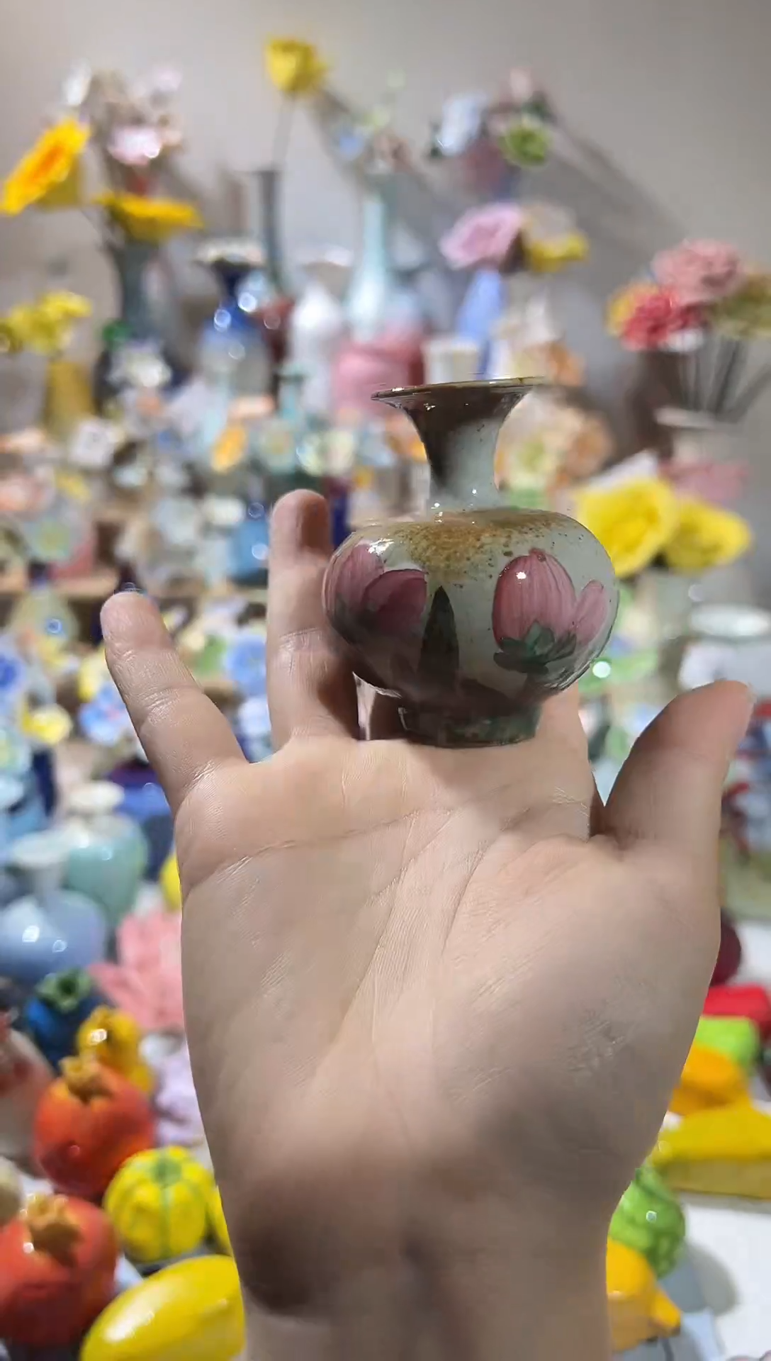 创意手工陶瓷手绘复古044
