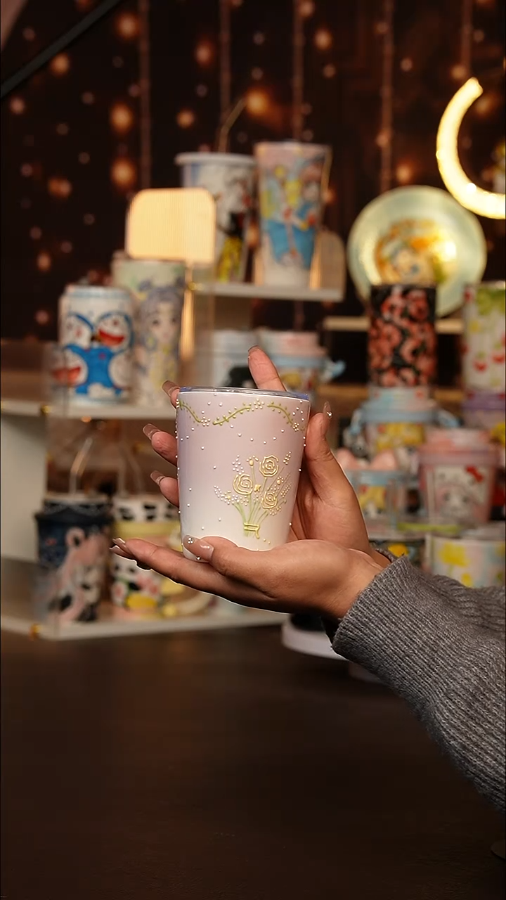 （玉泥）景德镇手工手绘文创陶瓷杯·