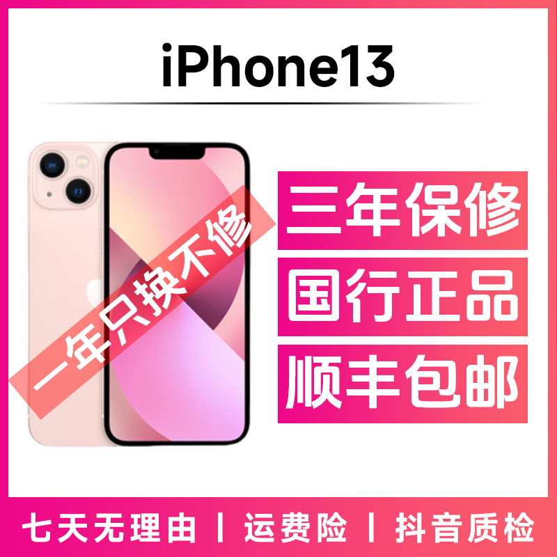 95新 Apple/苹果 iPhone13国行正品直播拍视频双卡备用精品二手机