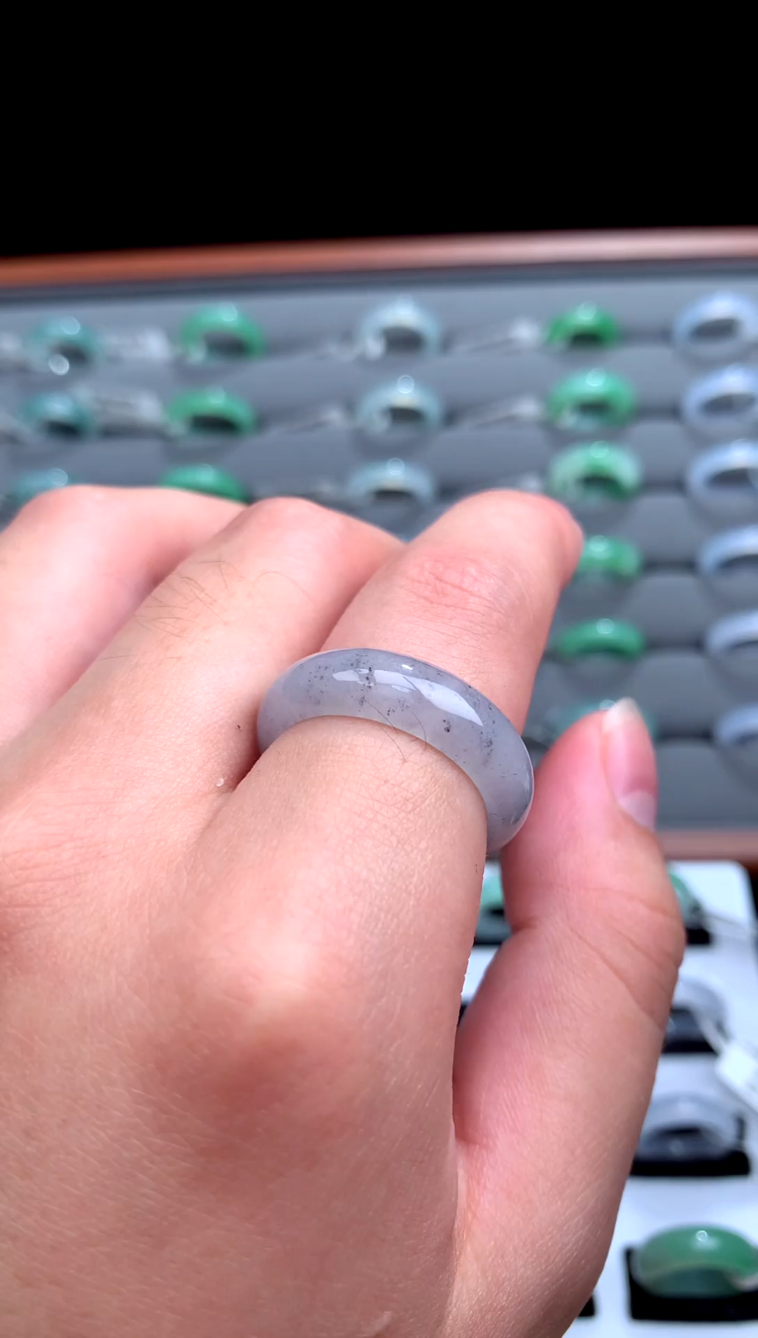 【闪购商品】翡翠戒指未镶嵌        