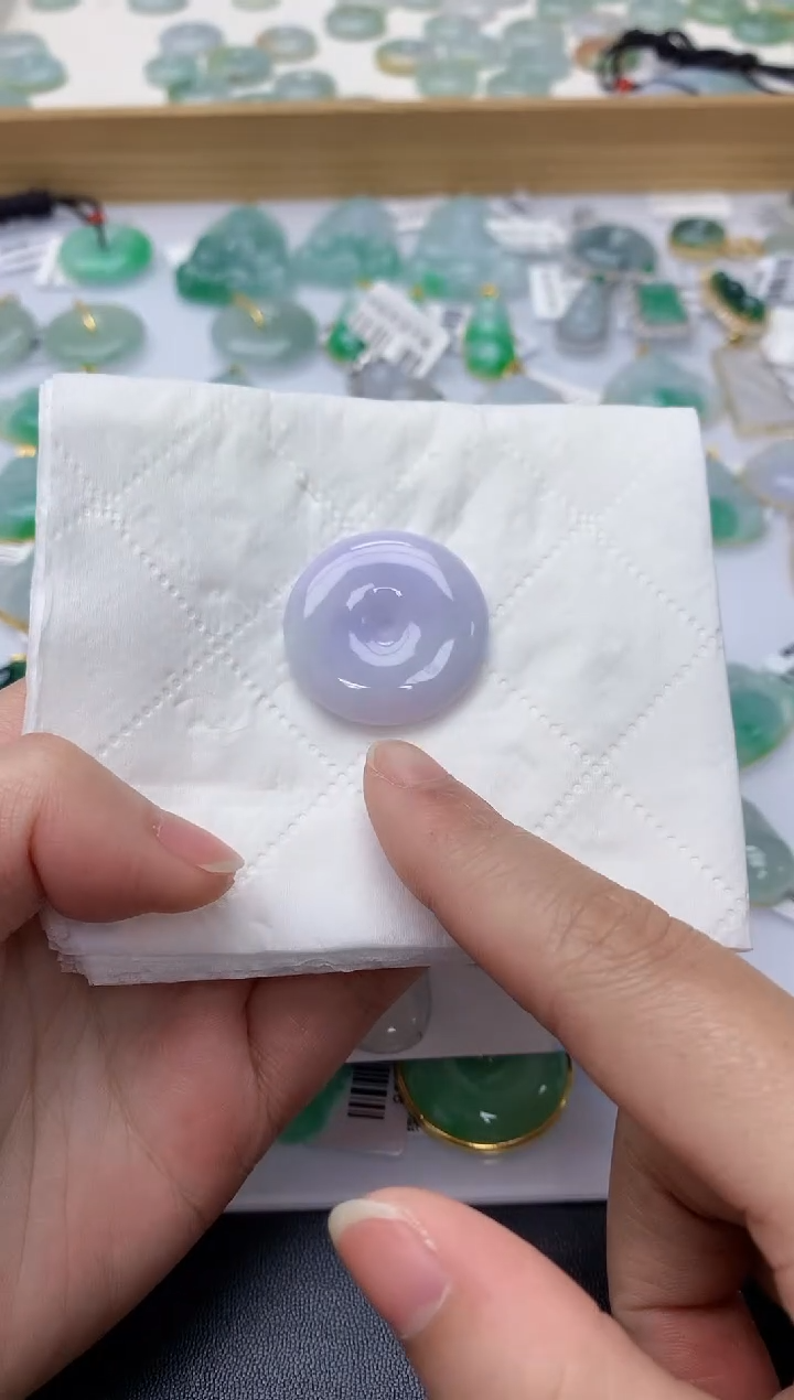 颈饰未镶嵌翡翠天然A货