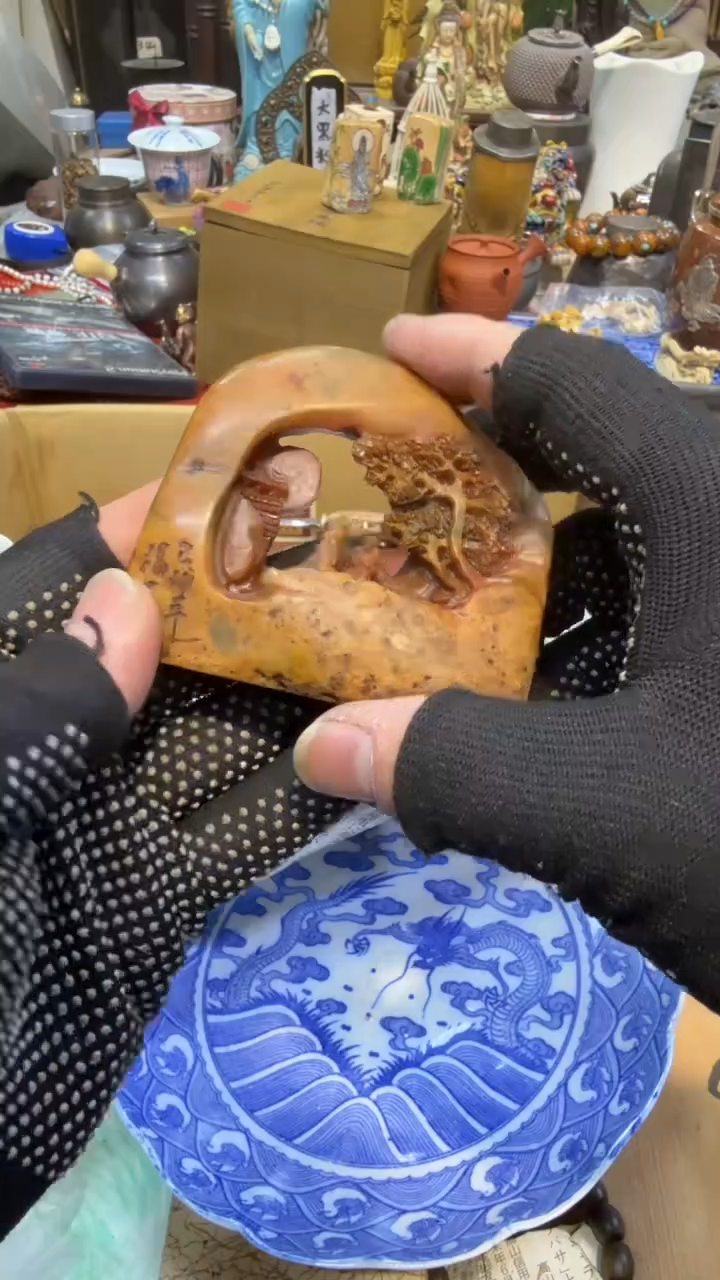 石材中古艺术工艺美术品