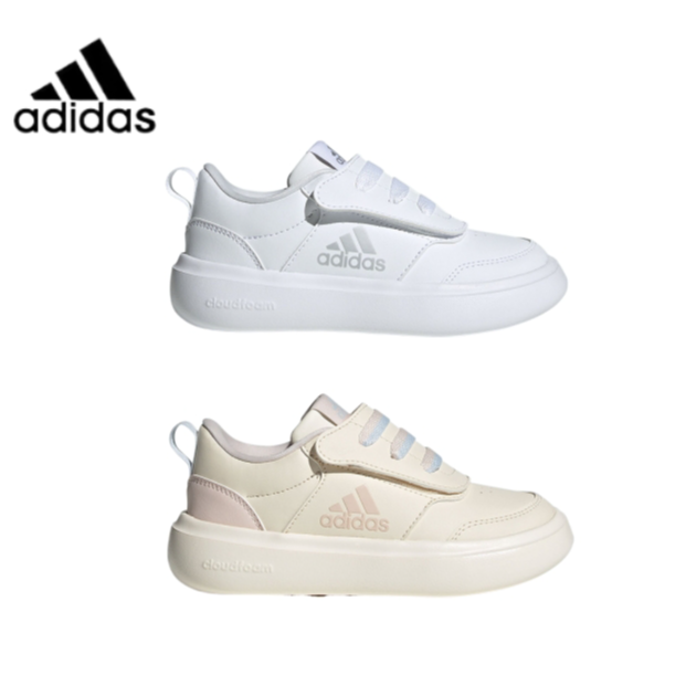 adidas/阿迪达斯25秋季新款男女小童经典魔术贴运动休闲鞋JR2136